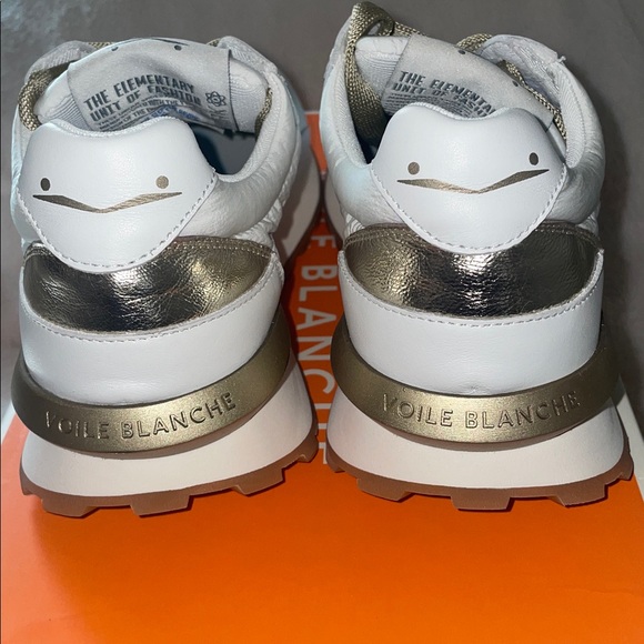 VOILE BLANCHE QWARK HYPE WOMAN
Suede Technical Fabric Sneaker White-Platinum - Picture 12 of 16